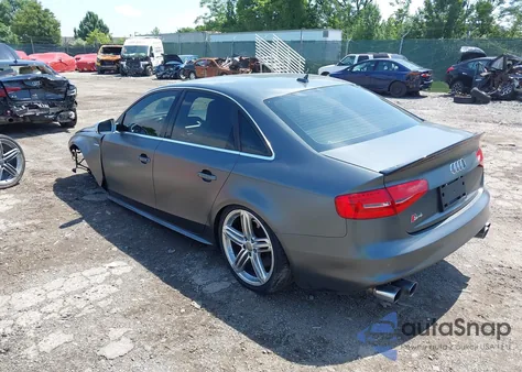 2015 Audi S4 3.0T Premium Plus из США, поврежденный, VIN WAUBGAFL5FA061176